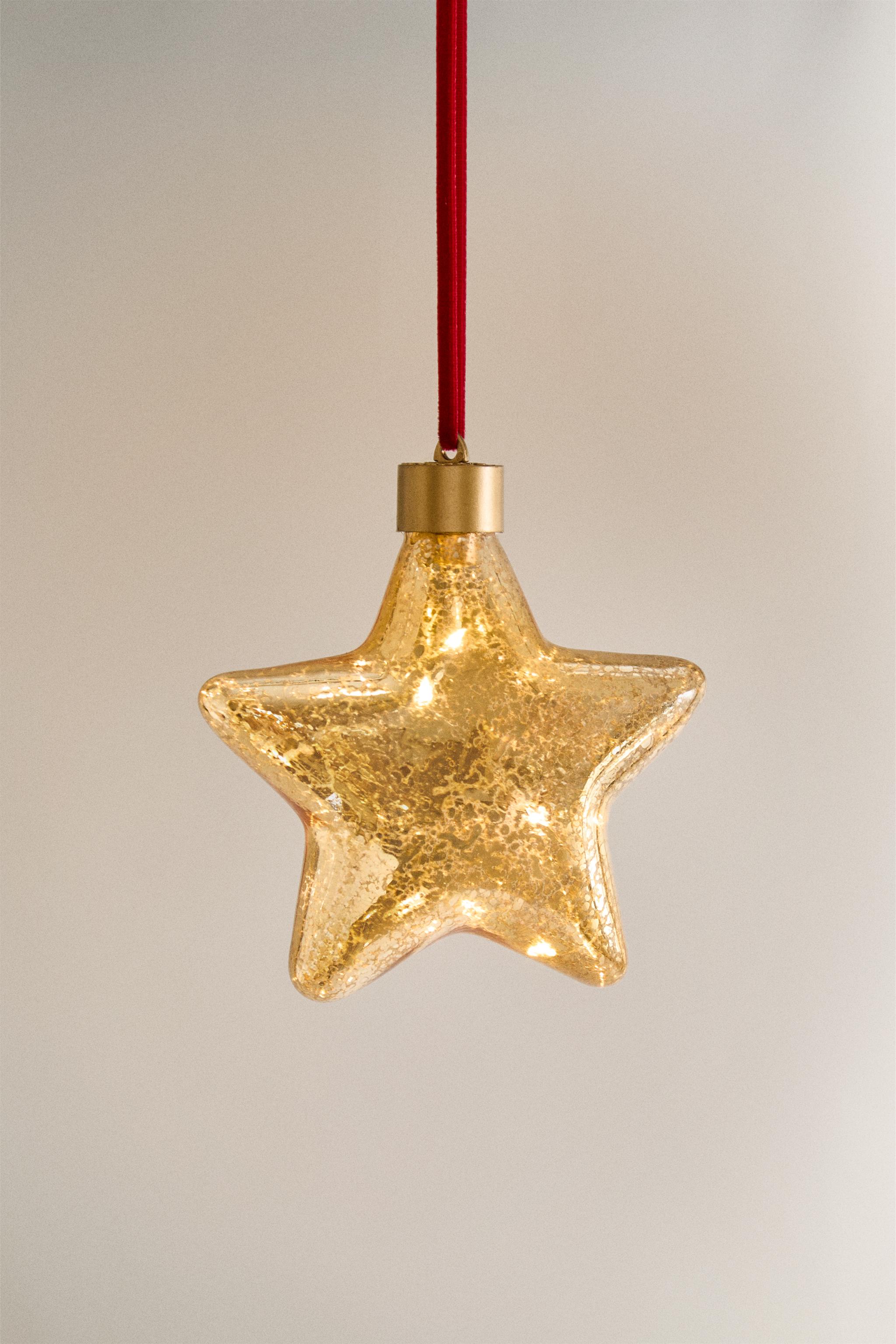 LED LIGHT STAR CHRISTMAS TREE ORNAMENT
